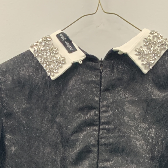 Sister Jane Figure Jacquard Mini Dress - Picture 7 of 8